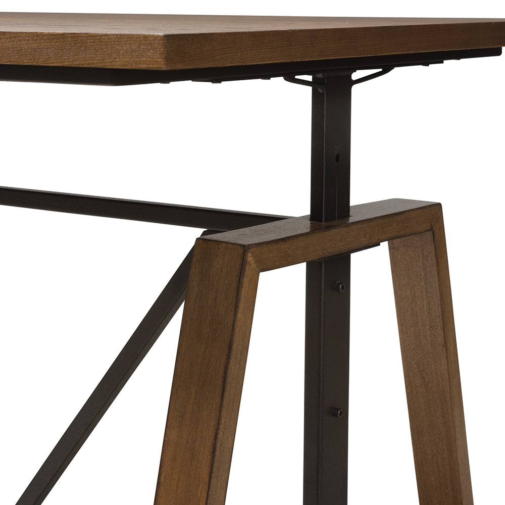 Shop Adjustable Height Work Wood Table Online | Skyline Decor