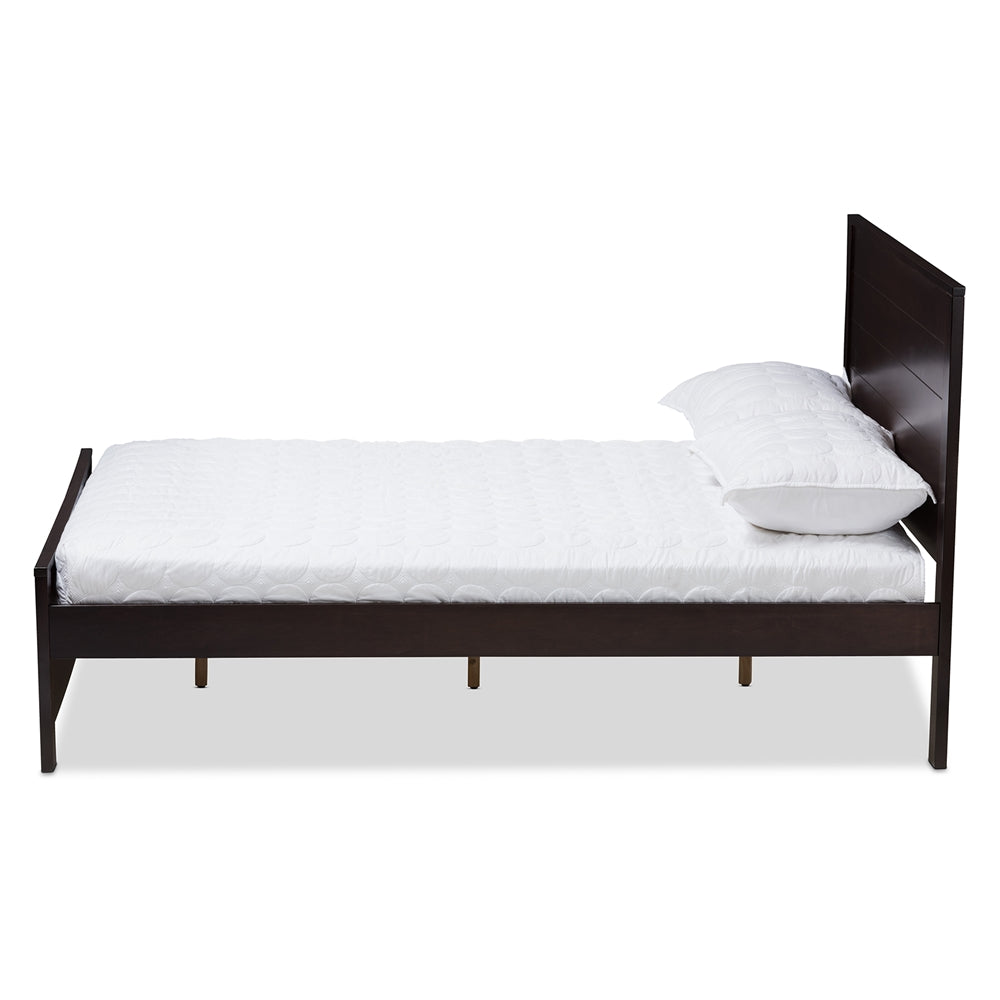 Buy Twin Size White Wood Bed Online | Skyline Decor