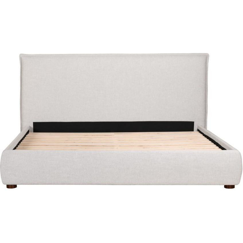 Buy Gray King Size Wood Bed Online | Skyline Decor